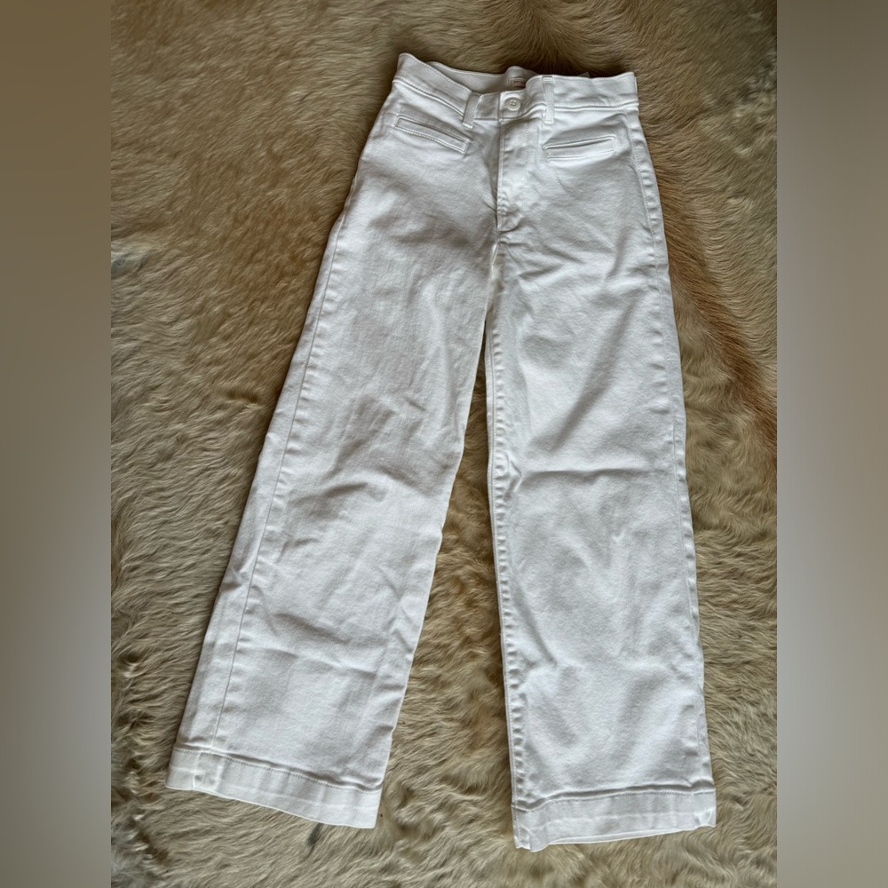 LEVIS RIBCAGE WIDE LEG CROP